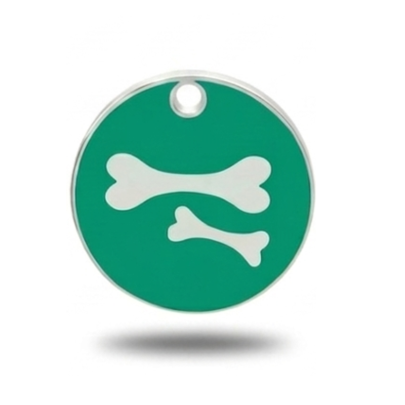 Enamel pet tag test