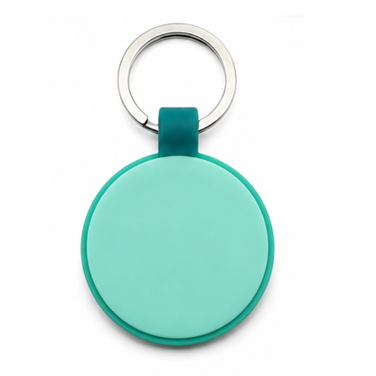 Personalized Round and Heart Silicone Pet Tag Engraved Dog Tag Cat Tag Silent Name Tag