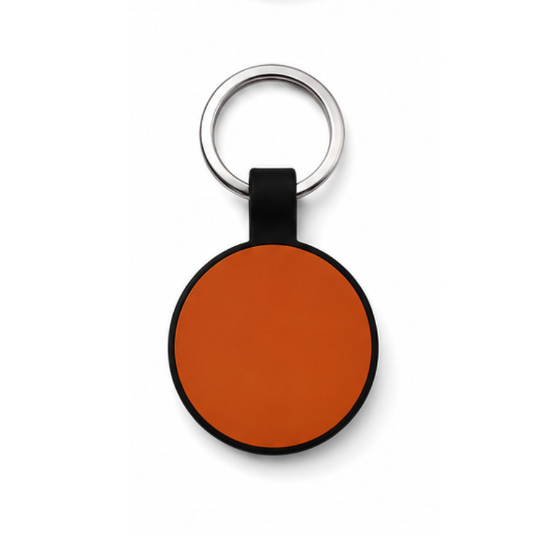 Personalized Silicone Round Pet ID Tag – Custom Dog & Cat Name Tag with Phone Number