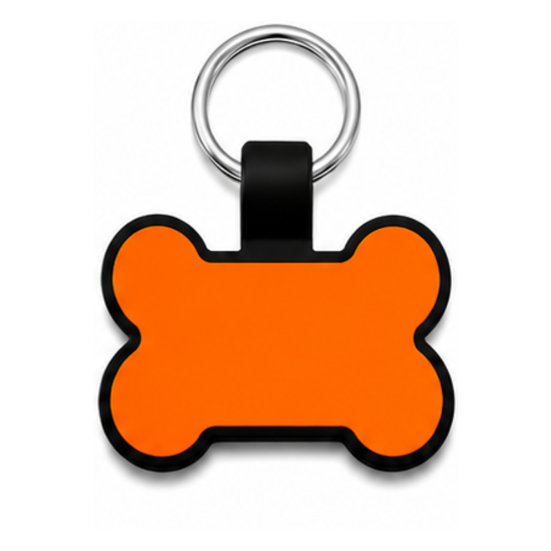 Personalized Silicone Bone Pet ID Tag – Custom Dog & Cat Name Tag with Phone Number