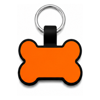 Personalized Silicone Bone Pet ID Tag – Custom Dog & Cat Name Tag with Phone Number