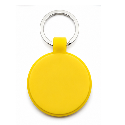 Personalized Round and Heart Silicone Pet Tag Engraved Dog Tag Cat Tag Silent Name Tag