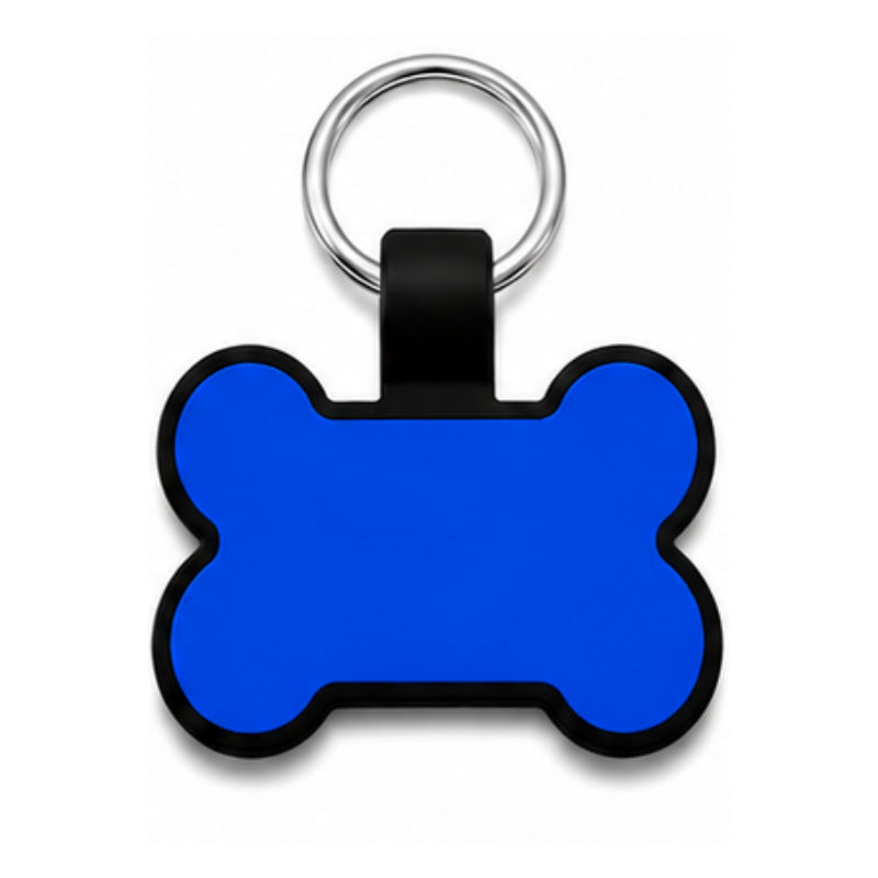 Personalized Silicone Bone Pet ID Tag – Custom Dog & Cat Name Tag with Phone Number