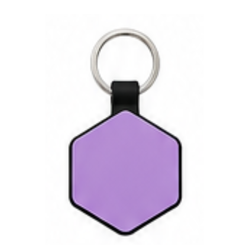 Personalized Silicone Hexagon Pet ID Tag – Custom Dog & Cat Name Tag with Phone Number