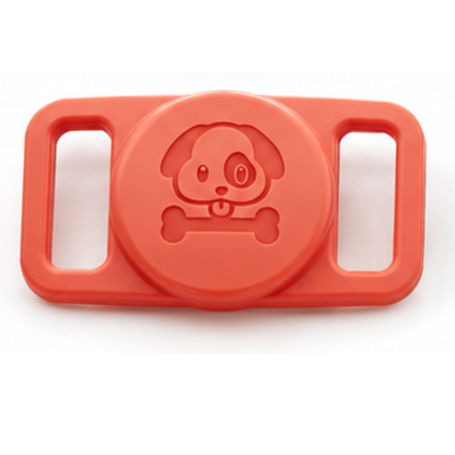Silicone AirTag Holder for Dog & Cat Collars – Secure Pet Tracking Case