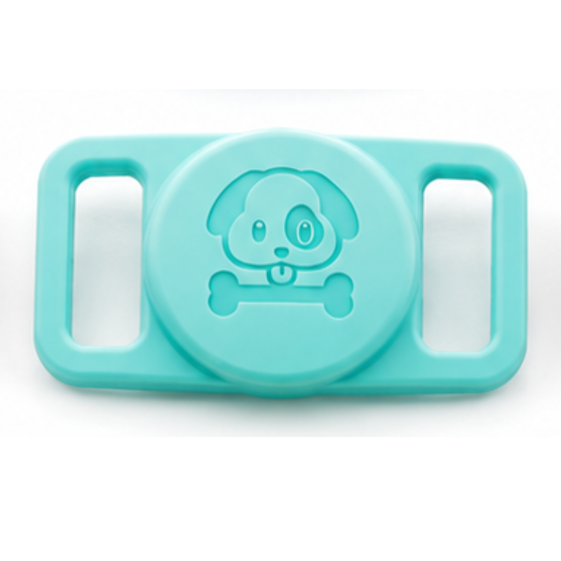 Silicone AirTag Holder for Dog & Cat Collars – Secure Pet Tracking Case