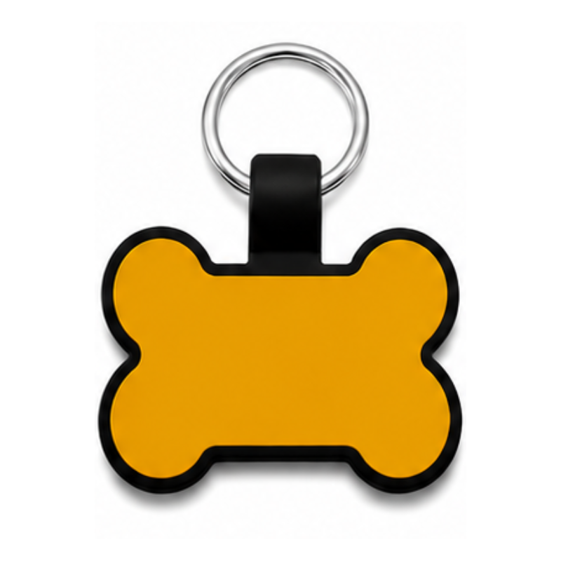 Personalized Silicone Bone Pet ID Tag – Custom Dog & Cat Name Tag with Phone Number