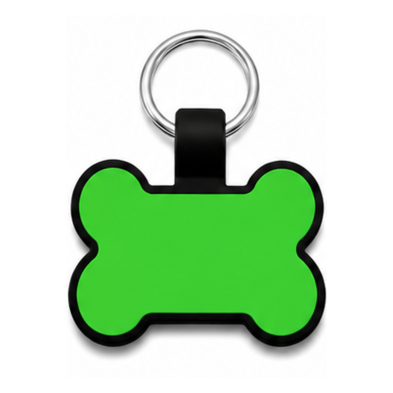 Personalized Silicone Bone Pet ID Tag – Custom Dog & Cat Name Tag with Phone Number