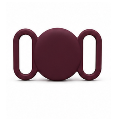 Silicone AirTag Round Holder for Dog & Cat Collars – Secure Pet Tracking Case