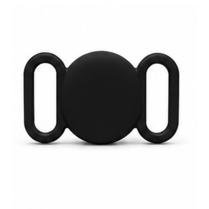 Silicone AirTag Round Holder for Dog & Cat Collars – Secure Pet Tracking Case