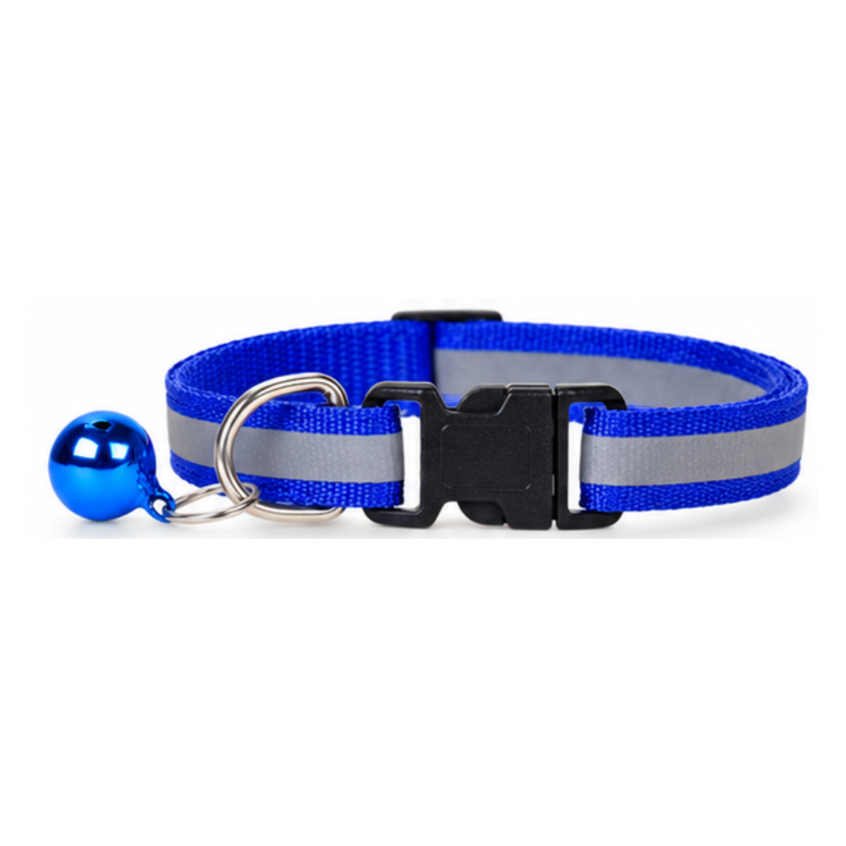 Reflective Dog, Cat Collar with Bell – Adjustable Nylon Safety Collar for Cats and Kittens