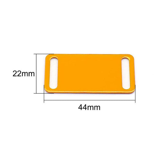 Personalized Slide-On Pet Tag – Engraved Silent Dog ID Tag, Noiseless Cat Collar