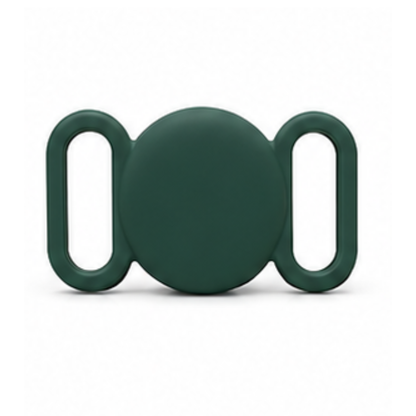 Silicone AirTag Round Holder for Dog & Cat Collars – Secure Pet Tracking Case