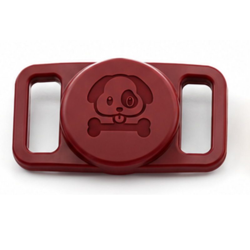 Silicone AirTag Holder for Dog & Cat Collars – Secure Pet Tracking Case