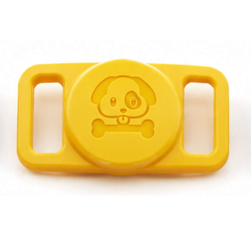 Silicone AirTag Holder for Dog & Cat Collars – Secure Pet Tracking Case