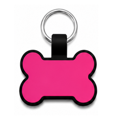 Personalized Silicone Bone Pet ID Tag – Custom Dog & Cat Name Tag with Phone Number