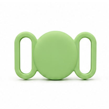 Silicone AirTag Round Holder for Dog & Cat Collars – Secure Pet Tracking Case
