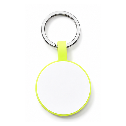 Personalized Glow-in-the-Dark Silicone Pet ID Tag – Round Custom Dog & Cat Name Tag
