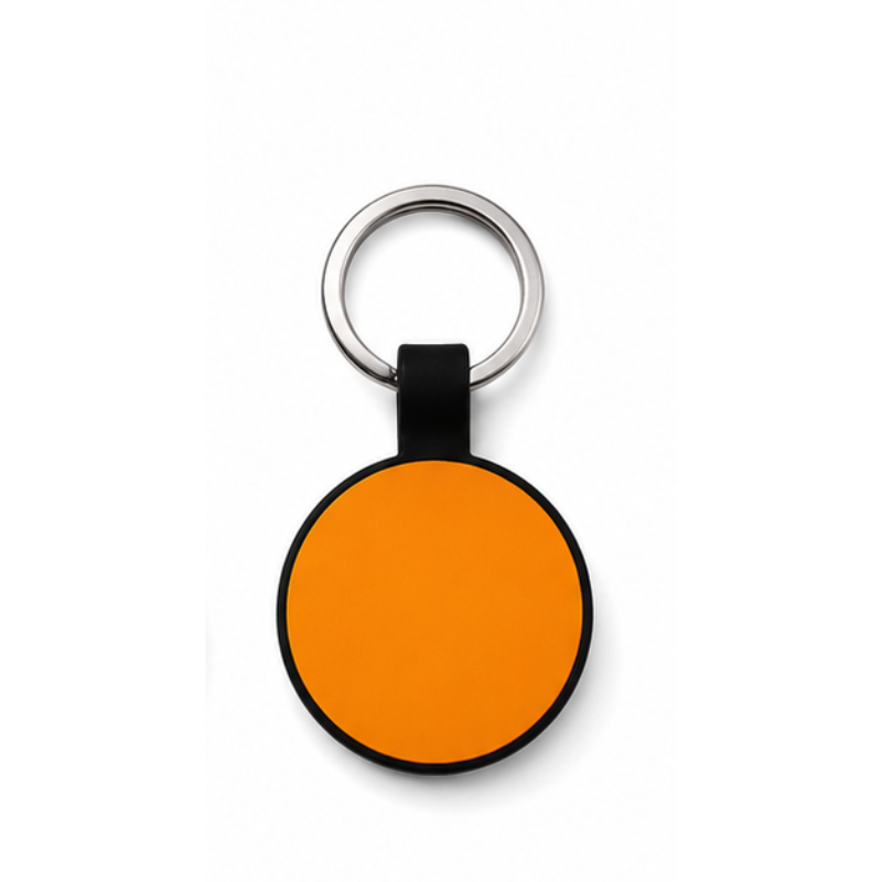 Personalized Silicone Round Pet ID Tag – Custom Dog & Cat Name Tag with Phone Number
