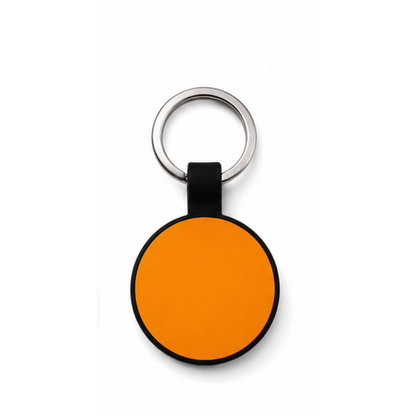 Personalized Silicone Round Pet ID Tag – Custom Dog & Cat Name Tag with Phone Number