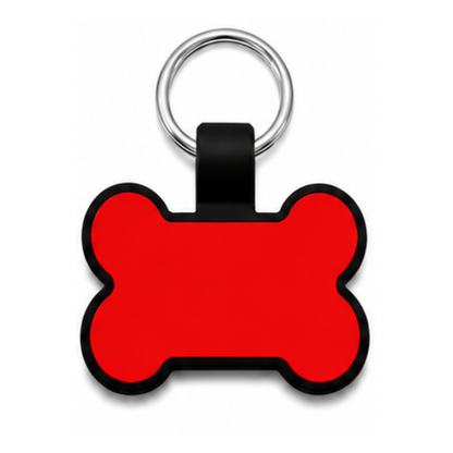 Personalized Silicone Bone Pet ID Tag – Custom Dog & Cat Name Tag with Phone Number