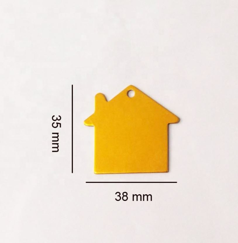 Custom Pet ID Tags – Double Sided Engraving | Home Pet Tags Aluminum Dog Tags